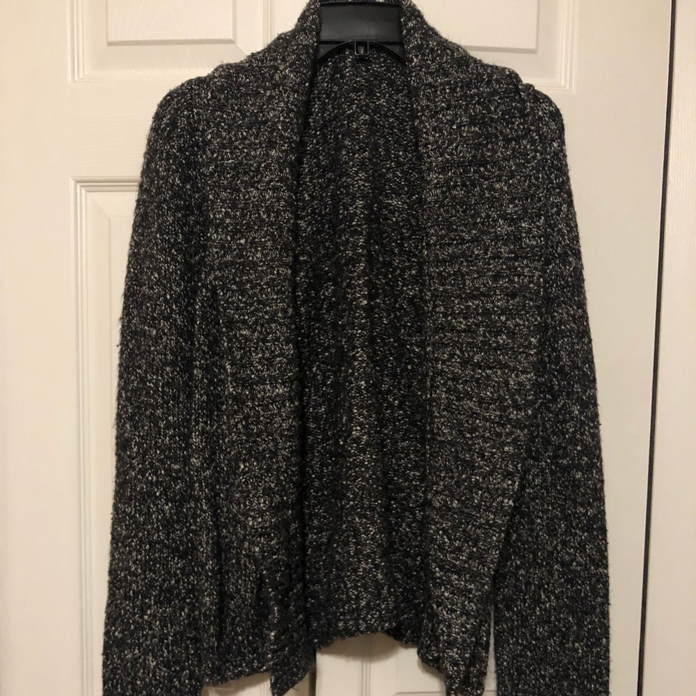 Black Knit Cardigan